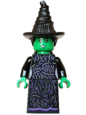 LEGO Elphaba - Minifigure, Black Dress, Hat set