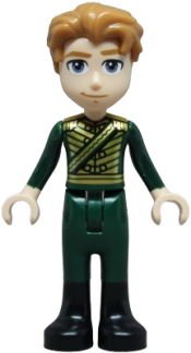 LEGO Fiyero - Mini Doll, Dark Green Uniform set