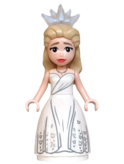 LEGO Glinda - Mini Doll, White Dress, Wide Skirt set