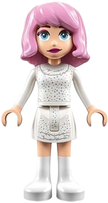 LEGO Enid Sinclair - White Sparkling Dress minifigure