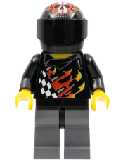 LEGO Backyard Blaster 1 (Bart Blaster) - Standard Helmet, Black Visor minifigure