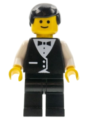 LEGO Town Vest Formal - Waiter minifigure