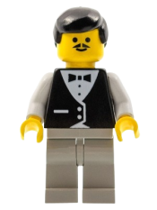 LEGO Town Vest Formal - Coachman minifigure