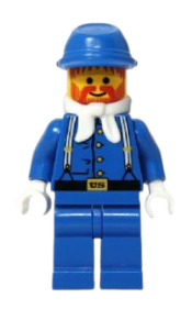 LEGO Cavalry Soldier with Bandana minifigure