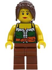 LEGO Gold Prospector - Female minifigure