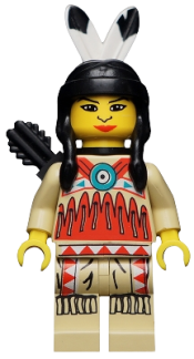 LEGO Indian Female, Quiver minifigure