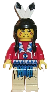LEGO Indian Red Shirt minifigure
