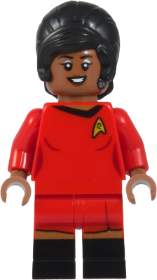 LEGO Communications Officer Lieutenant Nyota Uhura minifigure trek014