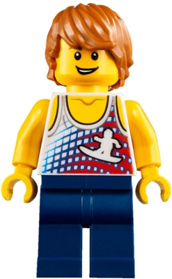 LEGO Surfer, Male minifigure