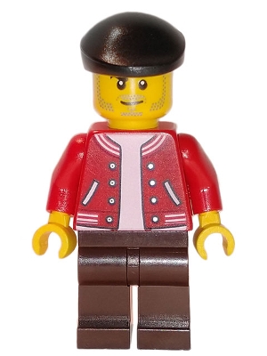 LEGO Newsstand Operator minifigure