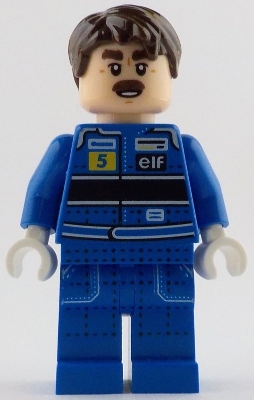 LEGO Nigel Mansell minifigure