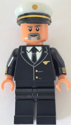 LEGO Pan Am Pilot minifigure twn544