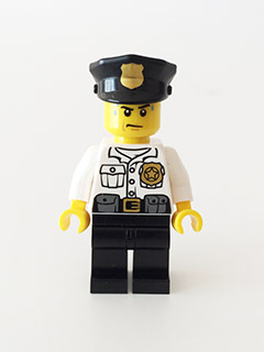 LEGO Astor City Guard minifigure
