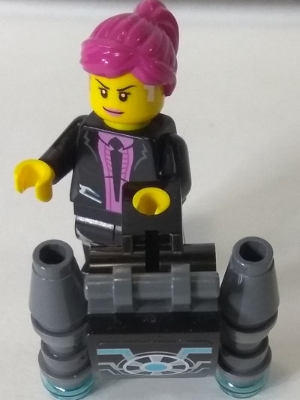 LEGO Agent Caila Phoenix with Jet Pack with Sticker minifigure