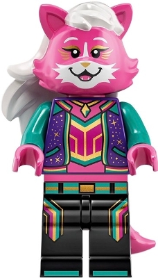 LEGO Kitten Keytarist minifigure