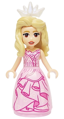 LEGO Glinda - Bright Pink Dress minifigure