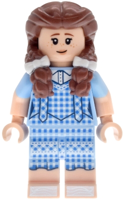 LEGO Dorothy Gale - Bright Light Blue Pinafore minifigure