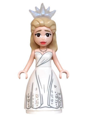 LEGO Glinda - Mini Doll, White Dress, Wide Skirt minifigure
