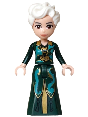 LEGO Madame Morrible - Mini Doll, Dark Green and Dark Turquoise Dress minifigure