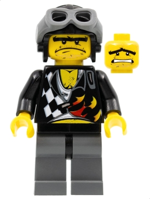 LEGO Backyard Blaster 2 (Bubba Blaster) - Aviator Cap minifigure