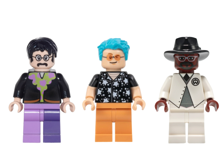Famous music LEGO minifigures