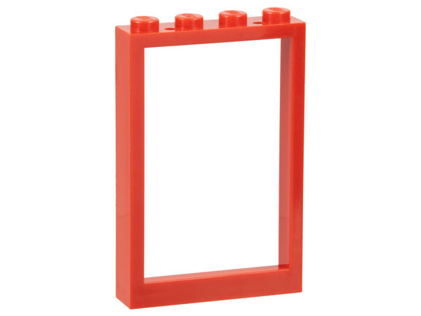 LEGO Window 1 x 4 x 5 with Solid Studs piece