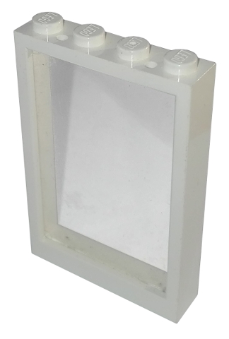 LEGO Window 1 x 4 x 5 with Trans-Clear Glass (2493 / 2494) piece