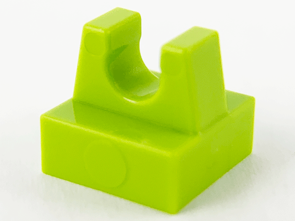 LEGO Tile, Modified 1 x 1 with Clip piece