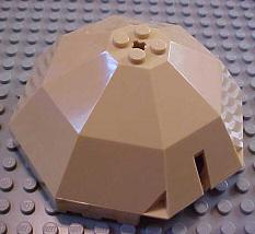 LEGO Windscreen 10 x 10 x 4 Octagonal Canopy piece