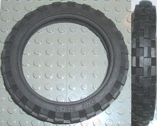 LEGO Tire 81.6 x 15 Motorcycle piece