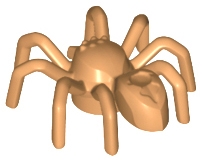 LEGO Spider with Elongated Abdomen piece