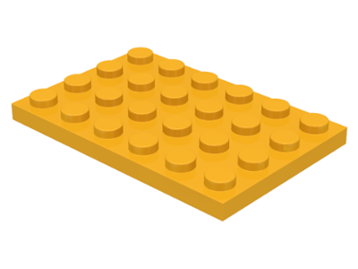 LEGO Plate 4 x 6 piece