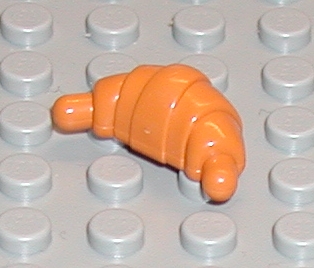 LEGO Croissant with Rounded Ends piece