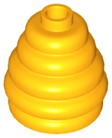 LEGO Cone 2 x 2 x 1 2/3 with Stacked Rings (Beehive / Cotton Candy) piece