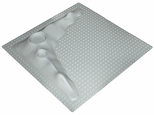 LEGO Baseplate, Raised 32 x 32 Crater Plate without Crater Studs piece