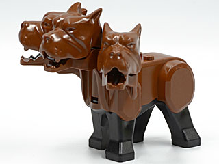 LEGO Dog, Harry Potter, Three-Headed (Fluffy) piece