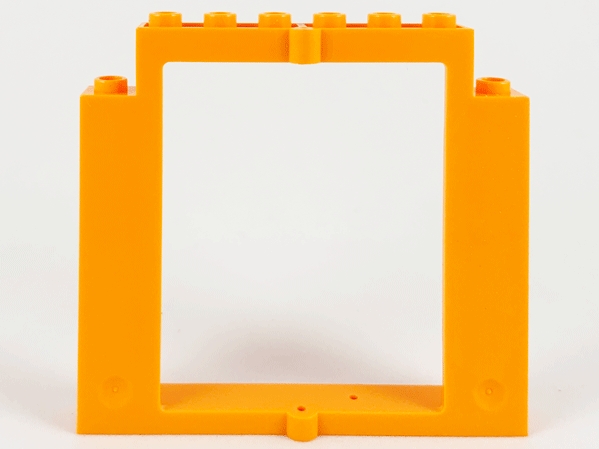 LEGO Door, Frame 2 x 8 x 6 Swivel without Bottom Notches piece