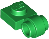 LEGO Plate, Modified 1 x 1 with Light Attachment - Thick Ring piece