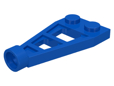 LEGO Plate, Modified 1 x 2 with Long Stud Receptacle (Space Wing) piece