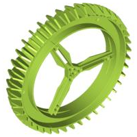 LEGO Wheel Hard Plastic Spoked Giant Thin (160mm D. x 28mm) piece