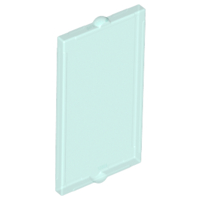 LEGO Glass for Window 1 x 2 x 3 Flat Front piece