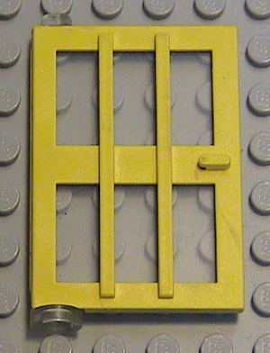 LEGO Door 1 x 4 x 5 Left with 6 Panes piece