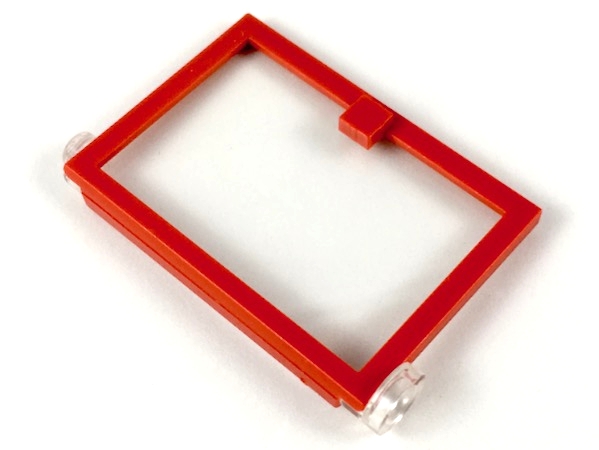 LEGO Door 1 x 4 x 5 Left with Trans-Clear Glass piece