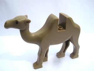 LEGO Camel with Black Eyes and White Pupils Pattern piece