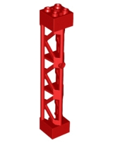 LEGO Support 2 x 2 x 10 Girder Triangular Vertical - Type 4 - 3 Posts, 3 Sections piece