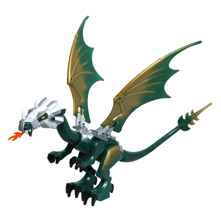 LEGO Dark Green Fantasy Dragon