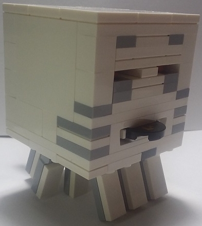 LEGO Minecraft Ghast - Brick Built piece