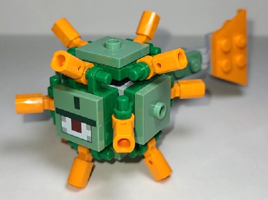LEGO Minecraft Guardian - Brick Built piece