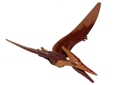 LEGO Dinosaur Pteranodon with Reddish Brown Back piece