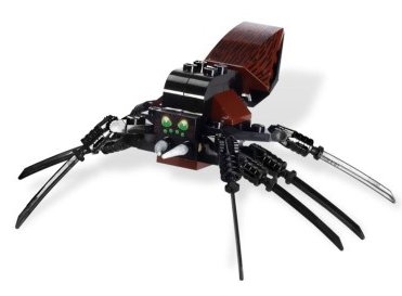 LEGO Spider, Harry Potter (Aragog with Printed 1 x 2 Tile Eyes) - Brick Built piece